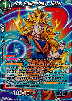 Son Goku, Heavy Hitter