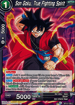 Son Goku, True Fighting Spirit