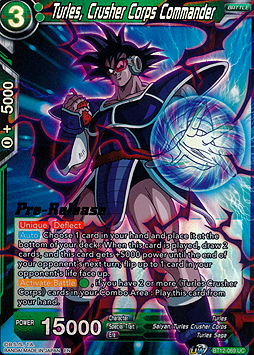 Turles, Crusher Corps Commander