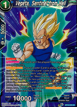 Vegeta, Sentinel from Hell