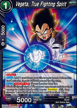 Vegeta, True Fighting Spirit