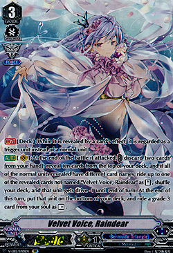Velvet Voice, Raindear