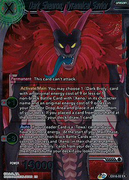 Dark Shenron, Tyrannical Savior