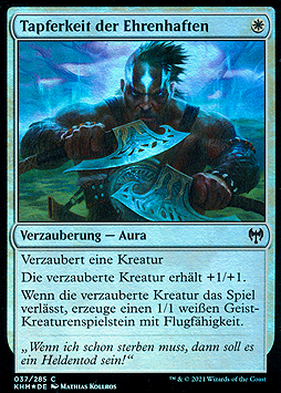 Tapferkeit der Ehrenhaften