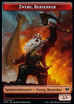 Zwerg Berserker Token