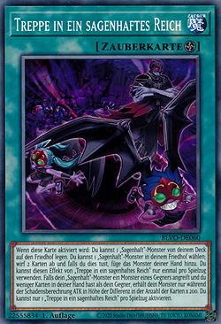 Treppe in ein sagenhaftes Reich