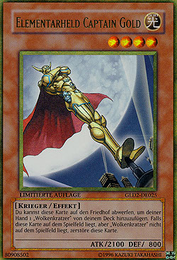 Elementarheld Captain Gold