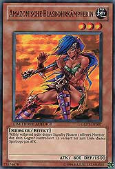 Amazonische Blasrohrkämpferin