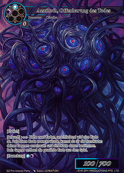 Azathoth, Offenbarung des Todes