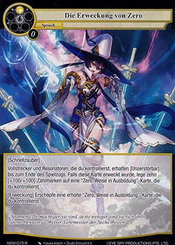 Die Erweckung von Zero