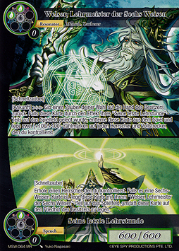 Welser, Lehrmeister der Sechs Weisen // Seine letzte Lehrstunde