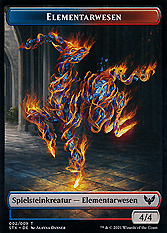 Elemental Token //Geist Token