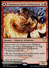 Flammenschrift-Zelebrantin // In Schweigen hüllen