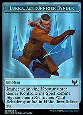 Lukka, Abtrüniger Bynder Emblem // Geist Token