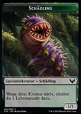 Schädling Token // Fraktalwesen Token