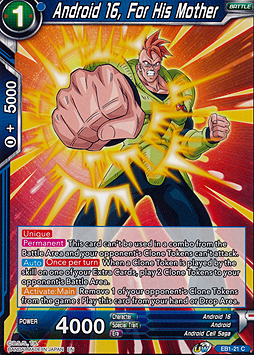 Android 16, For His Mother