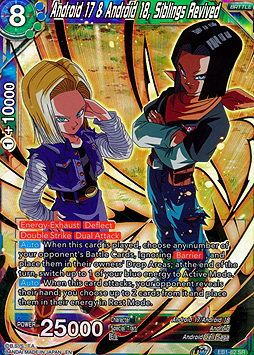 Android 17 & Android 18, Siblings Revived