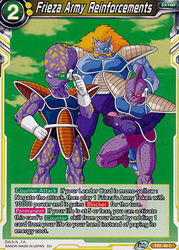 Frieza Army Reinforcements