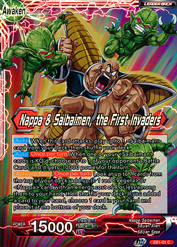 Nappa // Nappa & Saibaimen, the First Invaders