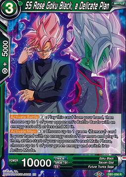 SS Rose Goku Black, a Delicate Plan 