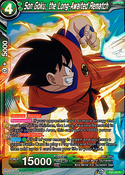 Son Goku, the Long-Awaited Rematch