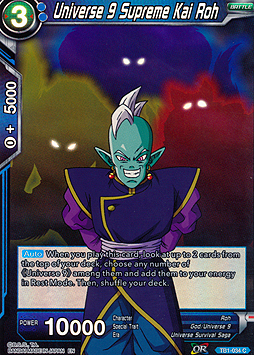 Universe 9 Supreme Kai Roh
