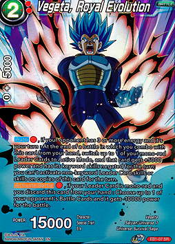 Vegeta, Royal Evolution