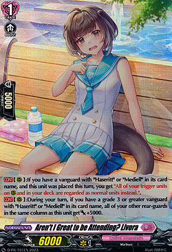 Arent I Great to be Attending? Livora