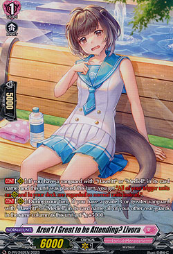 Arent I Great to be Attending? Livora