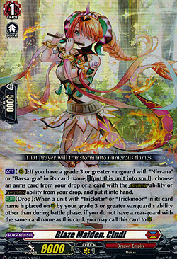 Blaze Maiden, Cindi