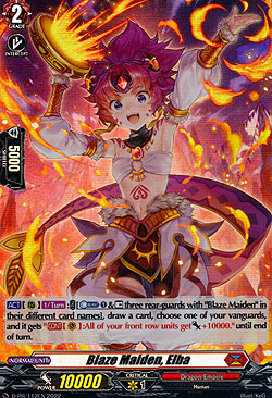 Blaze Maiden, Elba