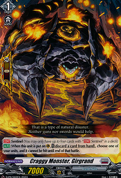 Craggy Beast, Girgrand