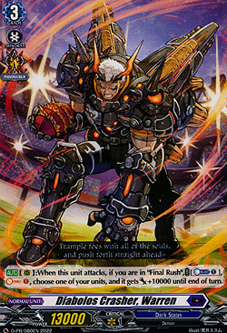 Diabolos Crasher, Warren