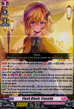 Flush Blush, Froselia