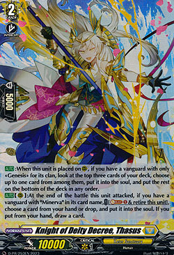 Knight of Deity Decree, Thasus