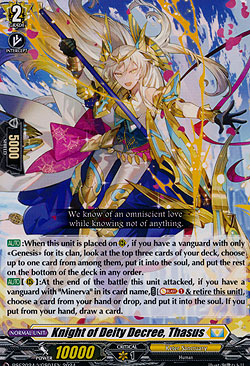 Knight of Deity Decree, Thasus