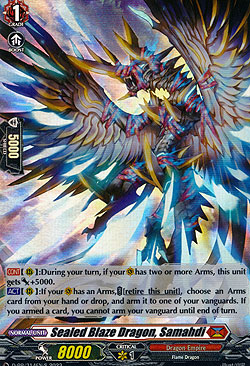 Sealed Blaze Dragon, Samahdi