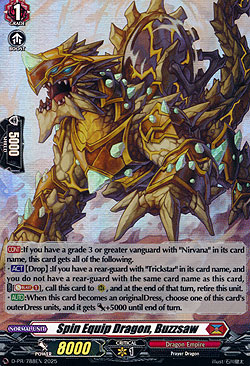 Spin Equip Dragon, Buzzsaw