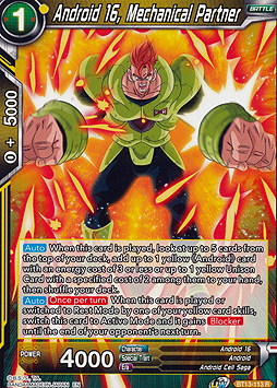 Android 16, Mechanical Partner