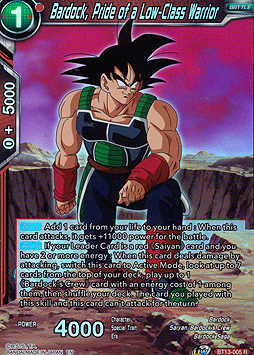 Bardock, Pride of a Low-Class Warrior