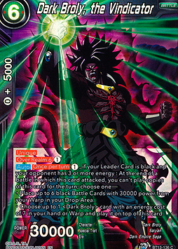 Dark Broly, the Vindicator