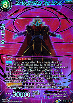 Dark King Mechikabura, Power Restored