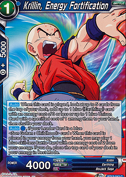 Krillin, Energy Fortification