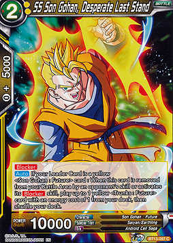 SS Son Gohan, Desperate Last Stand