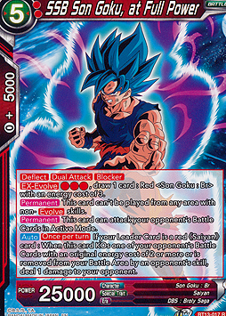 SSB Son Goku, at Full Power