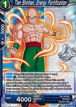 Tien Shinhan, Energy Fortification