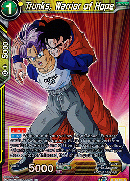 Trunks, Warrior of Hope