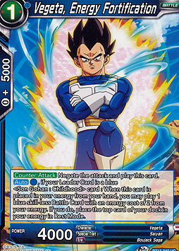 Vegeta, Energy Fortification