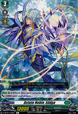 Astute Noble, Eddga