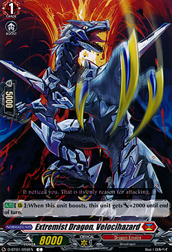 Extremist Dragon, Velocihazard